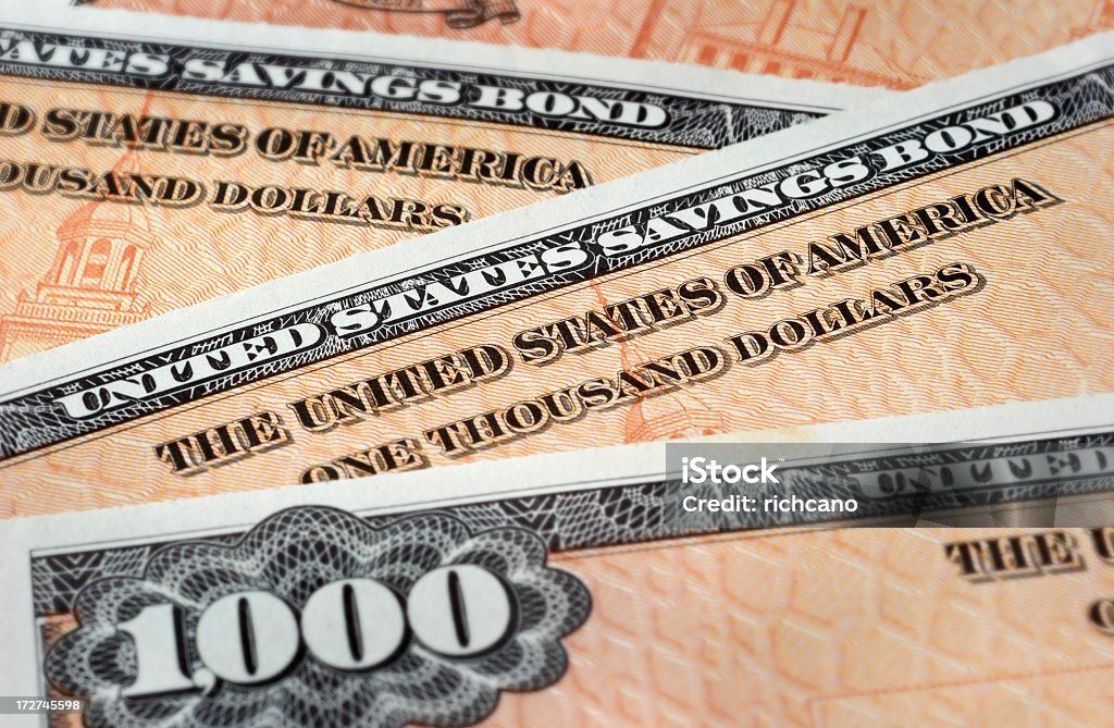 Bonds économies des États-Unis - Photo de Obligation - Objet financier libre de droits