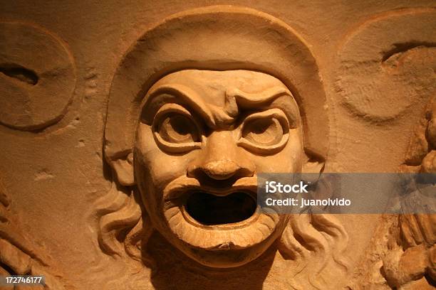 Roman Mask Stock Photo - Download Image Now - Sophocles, Art, Arts Culture and Entertainment