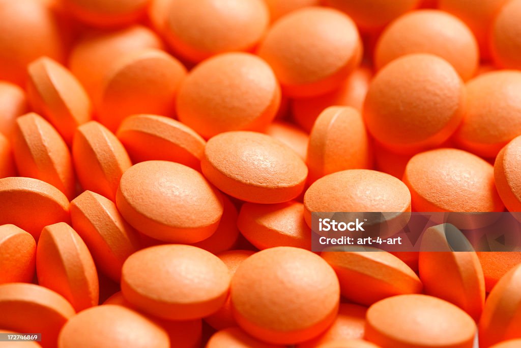 Laranja Comprimido - Royalty-free MDMA Foto de stock