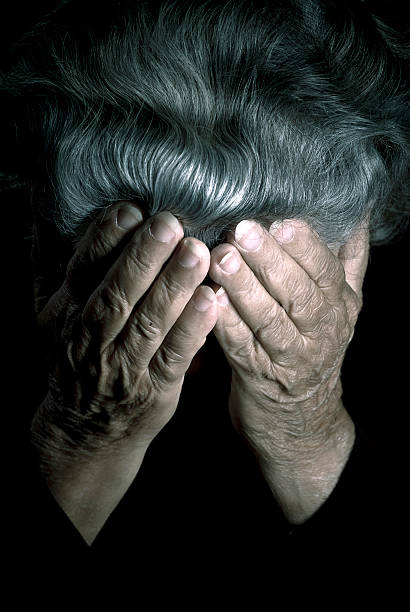 istock Great grandmother in pain 172748167