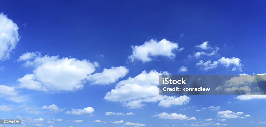 XXXL céu azul panorama - Foto de stock de Céu - Fenômeno natural royalty-free