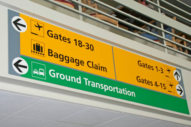 istock Airport sign # 16 172748795