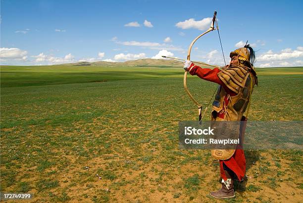 Arco E Flecha - Fotografias de stock e mais imagens de Mongólia - Mongólia, Cultura Chinesa, Guerreiro