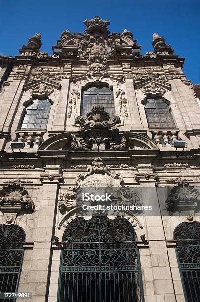 Misericordia Chuch Porto Foto de stock y más banco de imágenes de Arquitectura - Arquitectura, Balcón, Cultura portuguesa