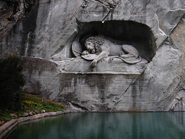 istock Lion Monument in Lucerne 172749981