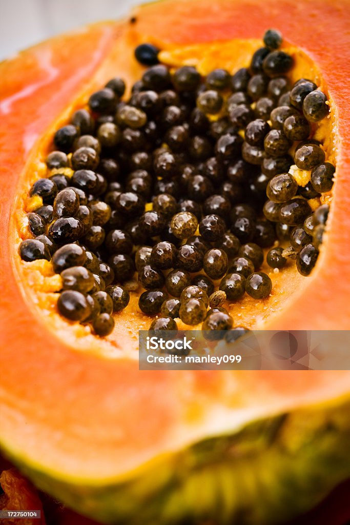 Primer plano de papaya - Foto de stock de Alimento libre de derechos