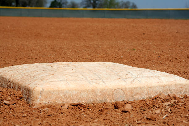 спортивная сумка - baseline base softball home base стоковые фото и изображения