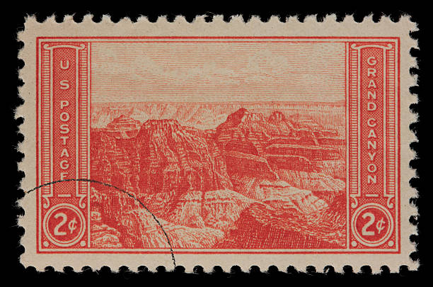 istock Grand Canyon National Park US postage stamp 172750529