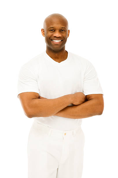 istock African American Man in White 172750977