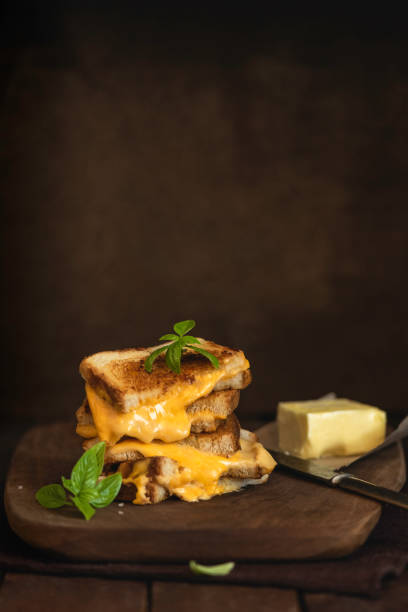 istock Grilled Cheese Sandwich  On A Woodem Rustic Background 1727509922