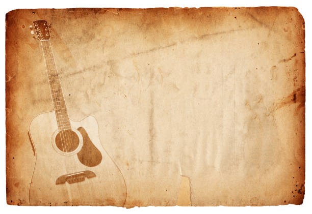 istock Vintage Guitar Paper XXXL 172751021