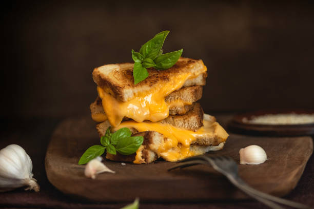 istock Grilled Cheese Sandwich  On A Woodem Rustic Background 1727510445