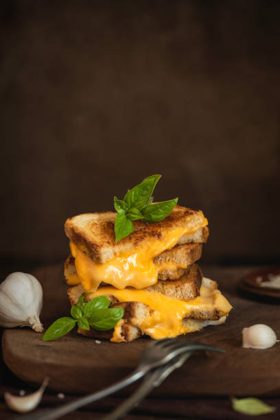 istock Grilled Cheese Sandwich  On A Woodem Rustic Background 1727510453