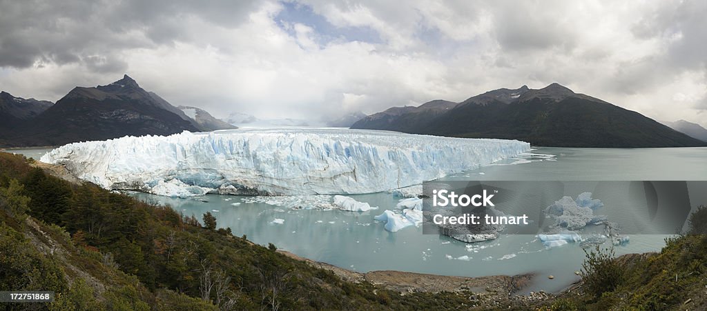 Perito Glaciar Moreno panorâmica - Royalty-free América do Sul Foto de stock