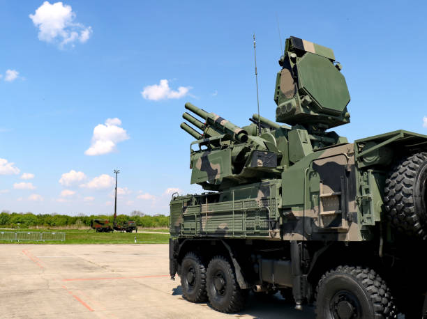 istock Artillery missile systems 
