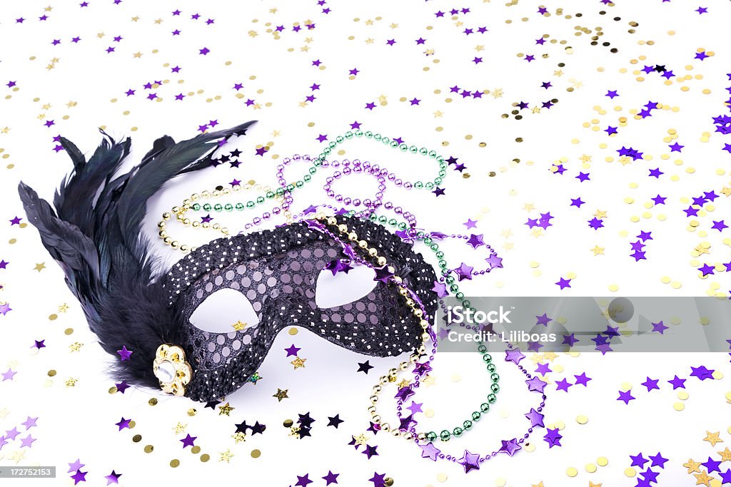 Maschera Mardi Gras - Foto stock royalty-free di Martedì Grasso - Carnevale