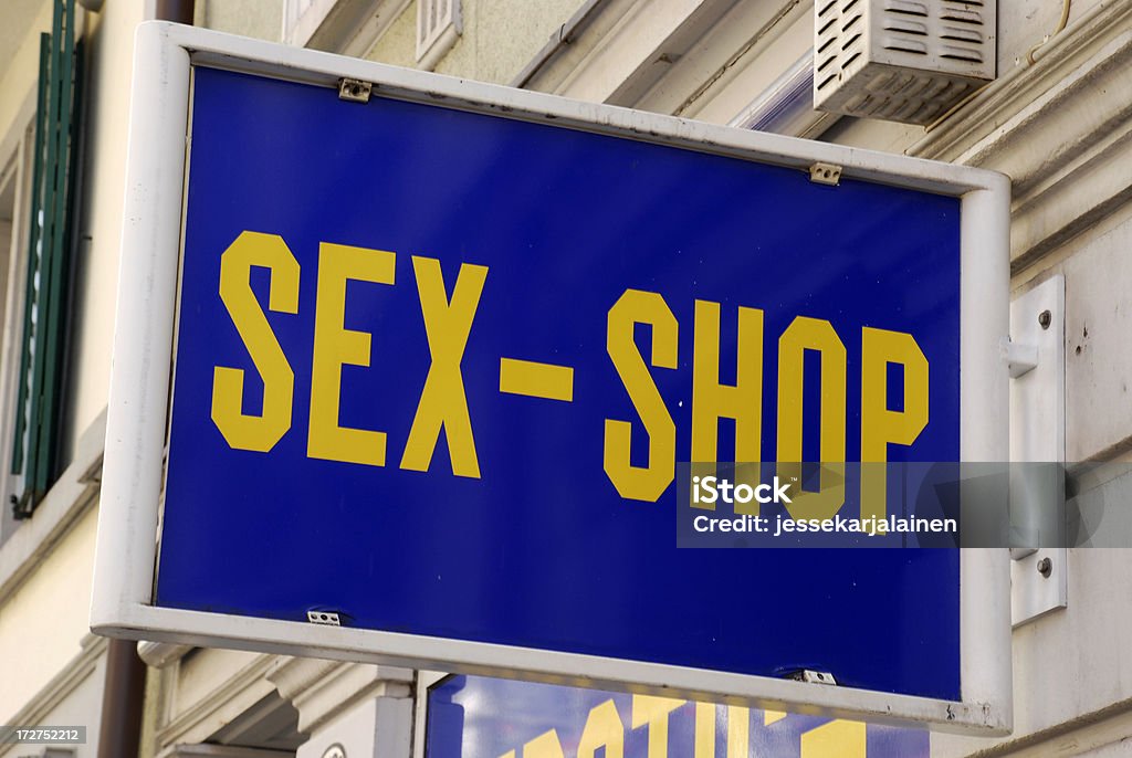 Sex Shop - Photo de Quartier chaud libre de droits