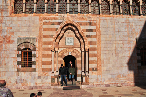 Bsharri / Lebanon - 07 Jan 2018. The monastery in Kadisha Valley, Lebanon