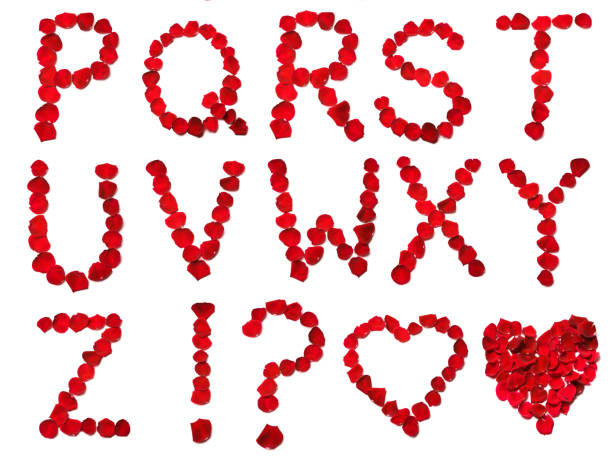 istock Rose Petal Letters 2 XXXXL 172752478