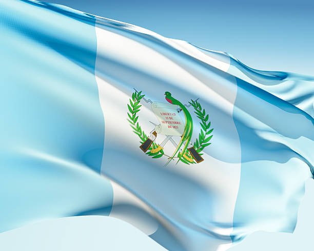 Cтоковое фото Флаг Гватемалы