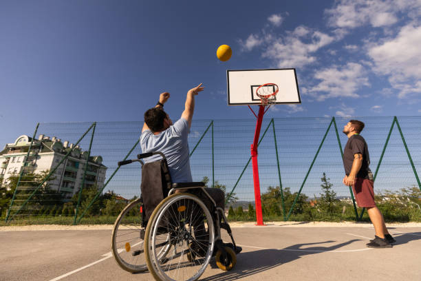 istock Basketball players on court 1727525587