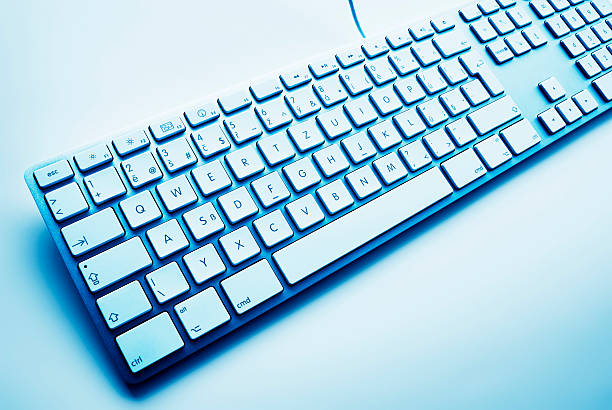 istock A close-up of a keyboard on a white background 172752580