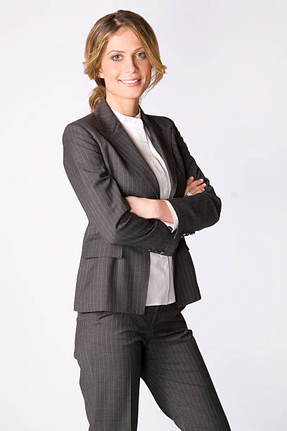 istock Pretty Businesswoman Standing 172752783