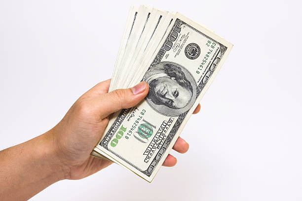 istock Handful of cash 172752805