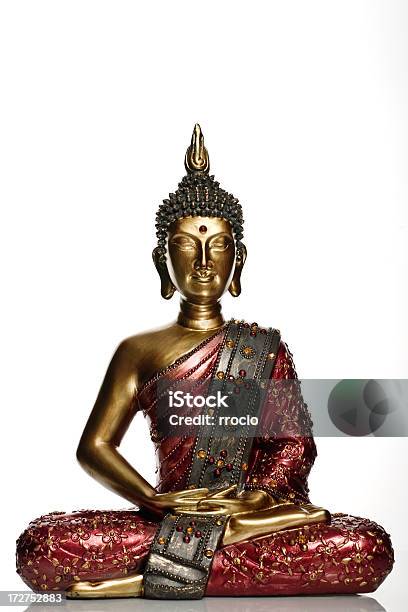 Buddha Stockfoto und mehr Bilder von Buddha - Buddha, Lotussitz, Schneidersitz