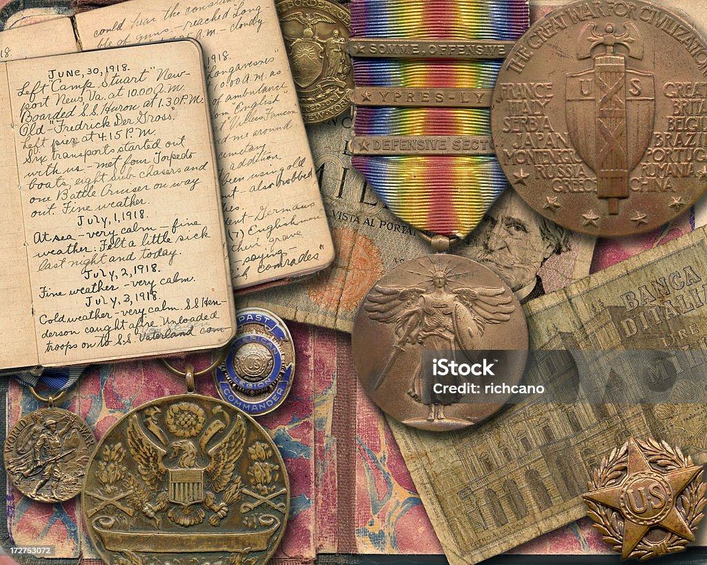 戦争記念品 - 第一次世界大戦のロイヤリティフリーストックフォト