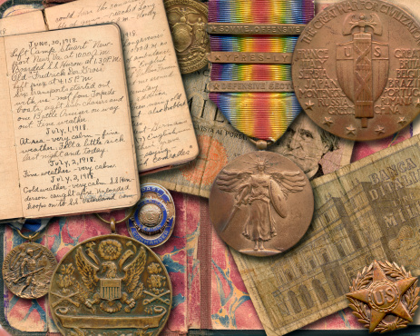World War I memorabilia.