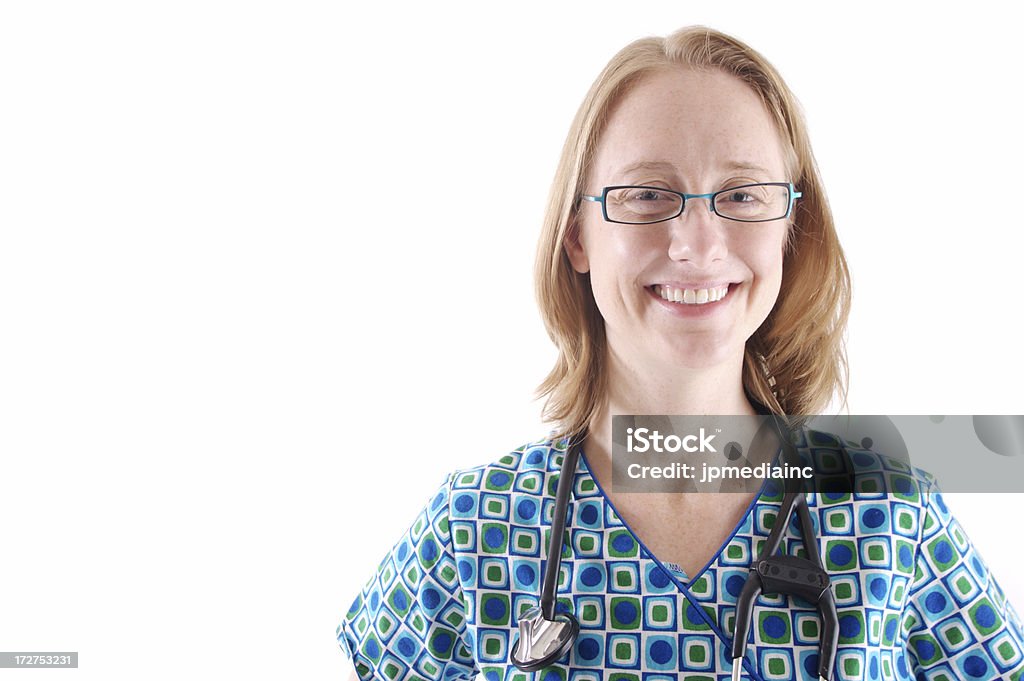 Lächelnd Krankenschwester - Lizenzfrei Allgemeinarztpraxis Stock-Foto
