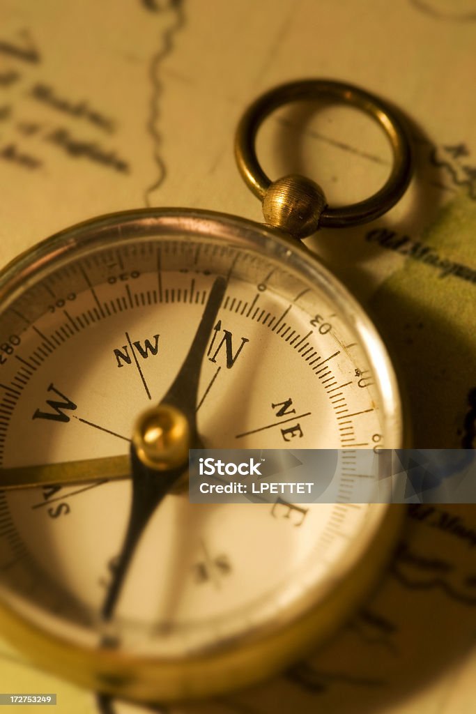 Compass (Compasso) - Foto stock royalty-free di Antico - Vecchio stile