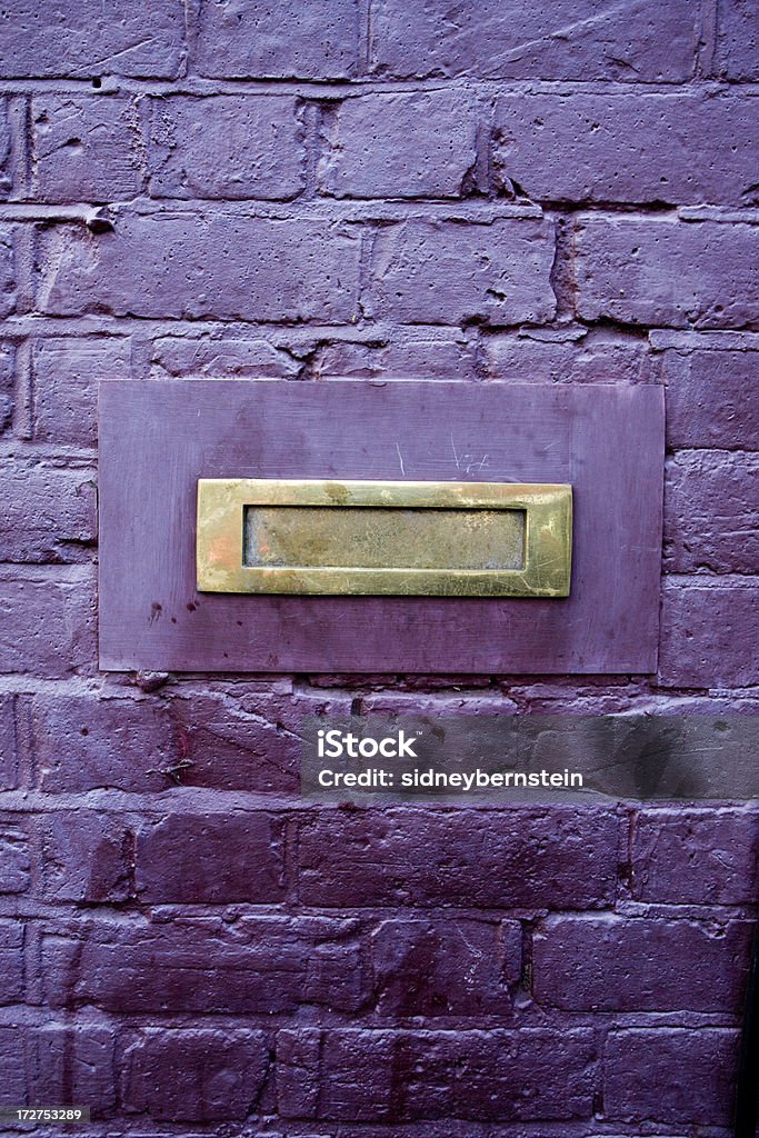 Letterbox no Roxo - Royalty-free Arte Foto de stock