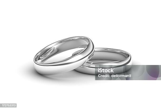 Wedding Rings Stock Photo - Download Image Now - Wedding Ring, Ring - Jewelry, Silver - Metal