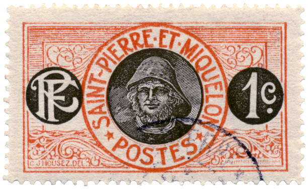 istock Saint Peter and Miquelon Stamp 172753654