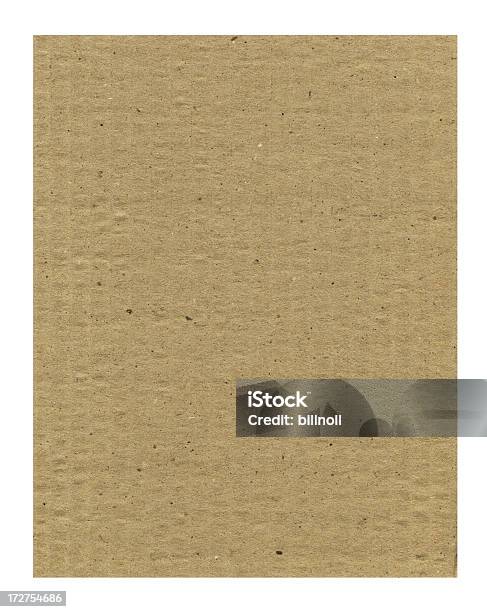 Weathered Cardstock On White Stock Photo - Download Image Now - Backgrounds, Beige, Blank