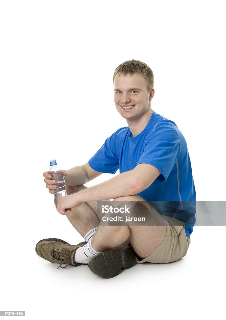 young active man young active man isolated on whiteSome of my pictures with the same model: 20-24 Years Stock Photo