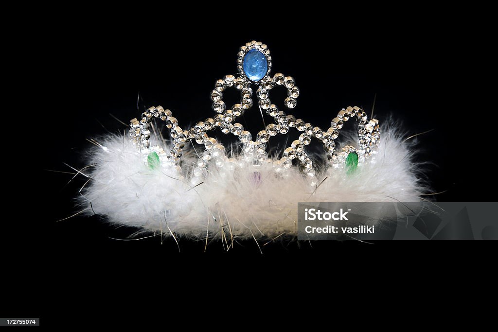 Jeweled tiara z piór - Zbiór zdjęć royalty-free (Tiara)