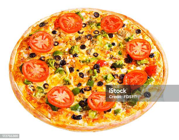 Пицца — стоковые фотографии и другие картинки Анчоус - Анчоус, Белый, Горизонтальный