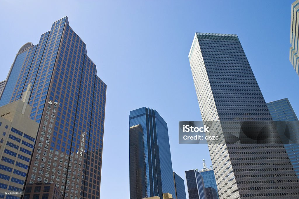 Dallas, Texas city skylline miasta wieżowce - Zbiór zdjęć royalty-free (Dallas)