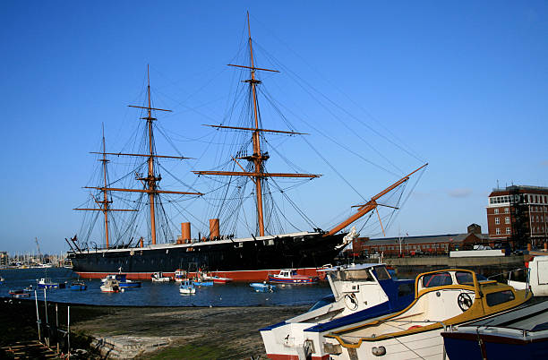 istock Historic Ship at Portsmouth Harbour 172755962