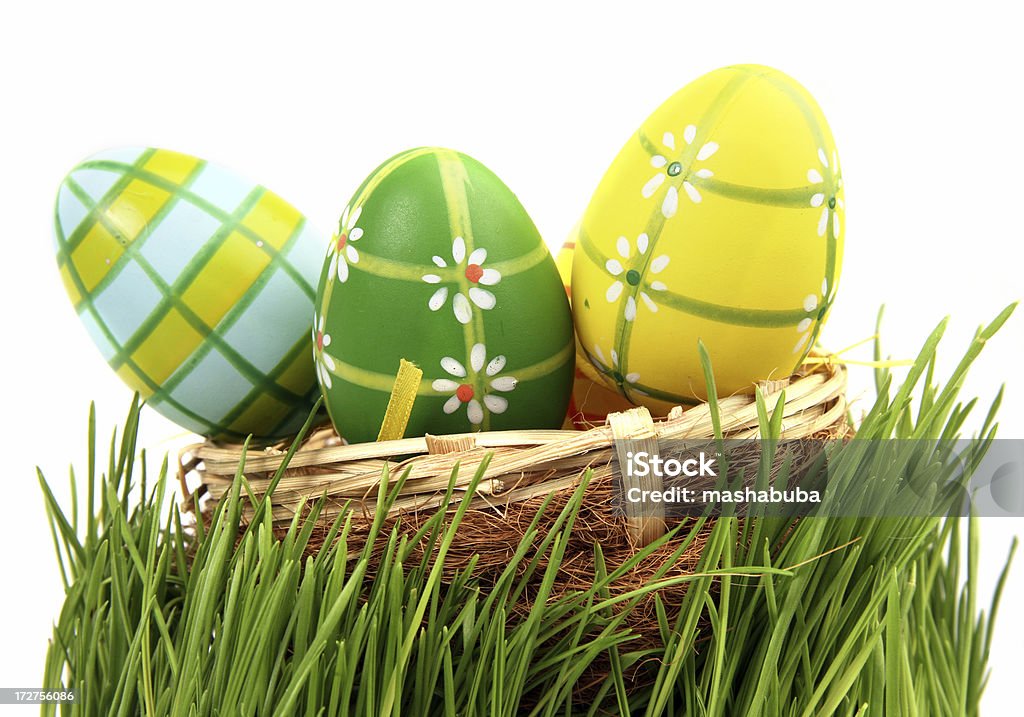 Uova di Pasqua - Foto stock royalty-free di Arti e mestieri