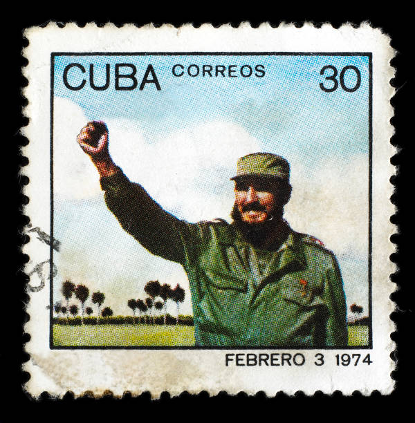 istock Post stamp with Fidel Castro 172756369