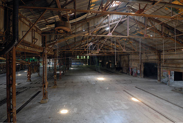 istock Unused factory dark in mood 172756481
