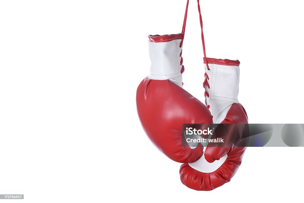 Guanti da boxe - Foto stock royalty-free di Guantone da box