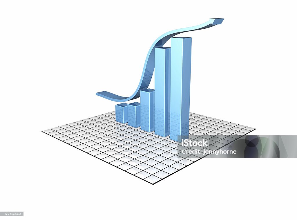 Grafico di Business - Foto stock royalty-free di Affari