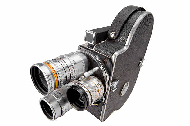 Bolex Movie Camera with Clipping Path stock photo