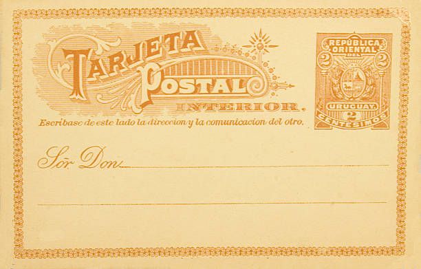 istock Ornate Postcard Back From Uruguay South America 172756939