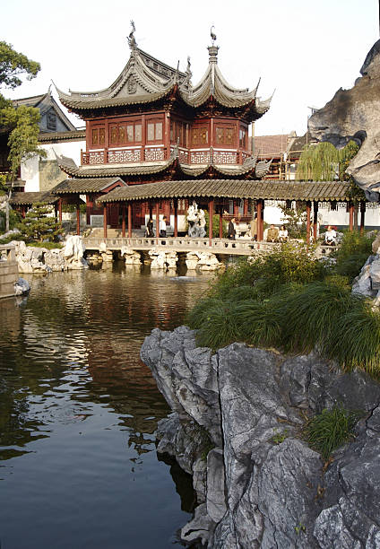 istock Pagoda In Shanghai Park 172757067